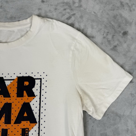Armani Exchange Men's White Graphic T-Shirt Size Medium - Picture 5 of 14